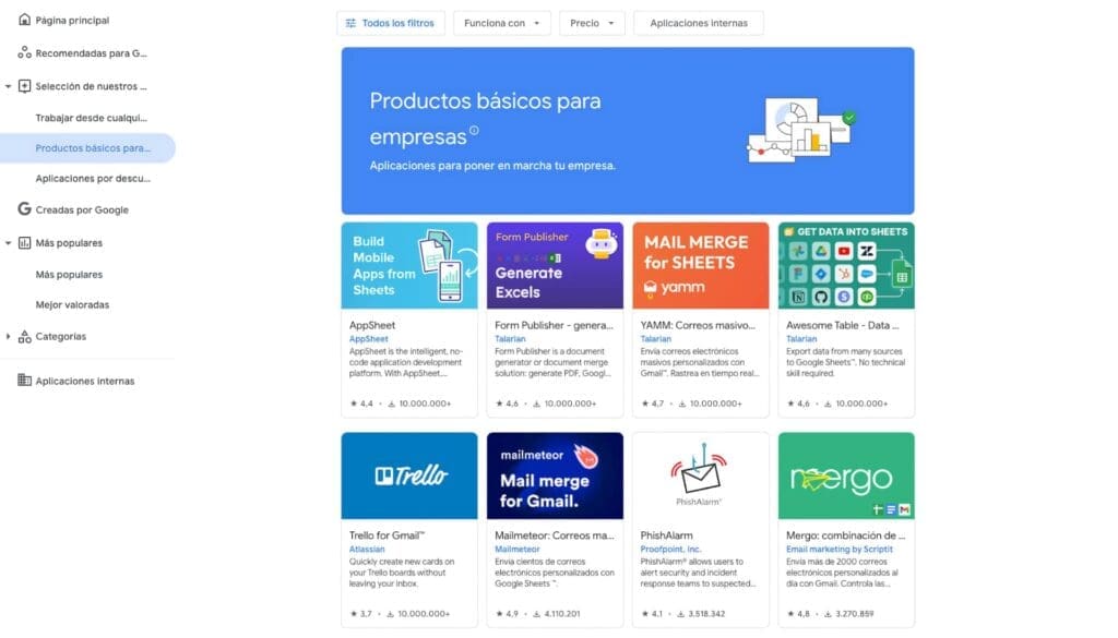 Google Workspace Marketplace